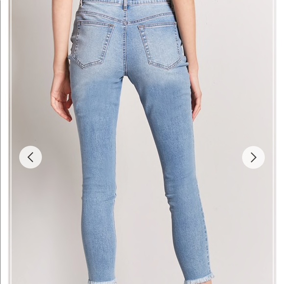 Pearl Skinny Light Wash Jeans 24 - Picture 5 of 5